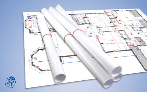 Bauzeichnungen und CAD-Pläne drucken